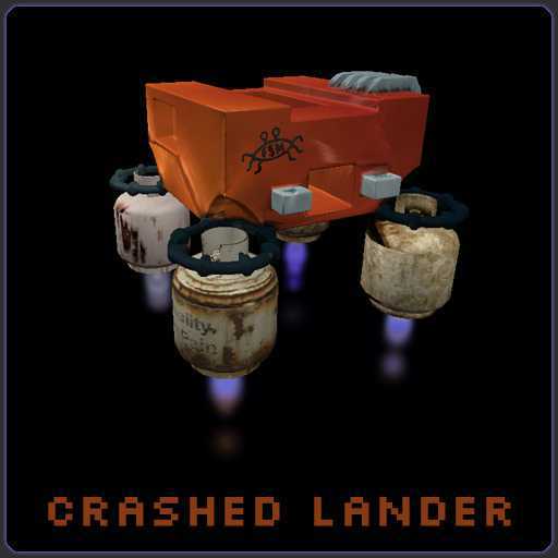 Crashed Lander Demo
