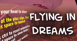 Flying in dreams