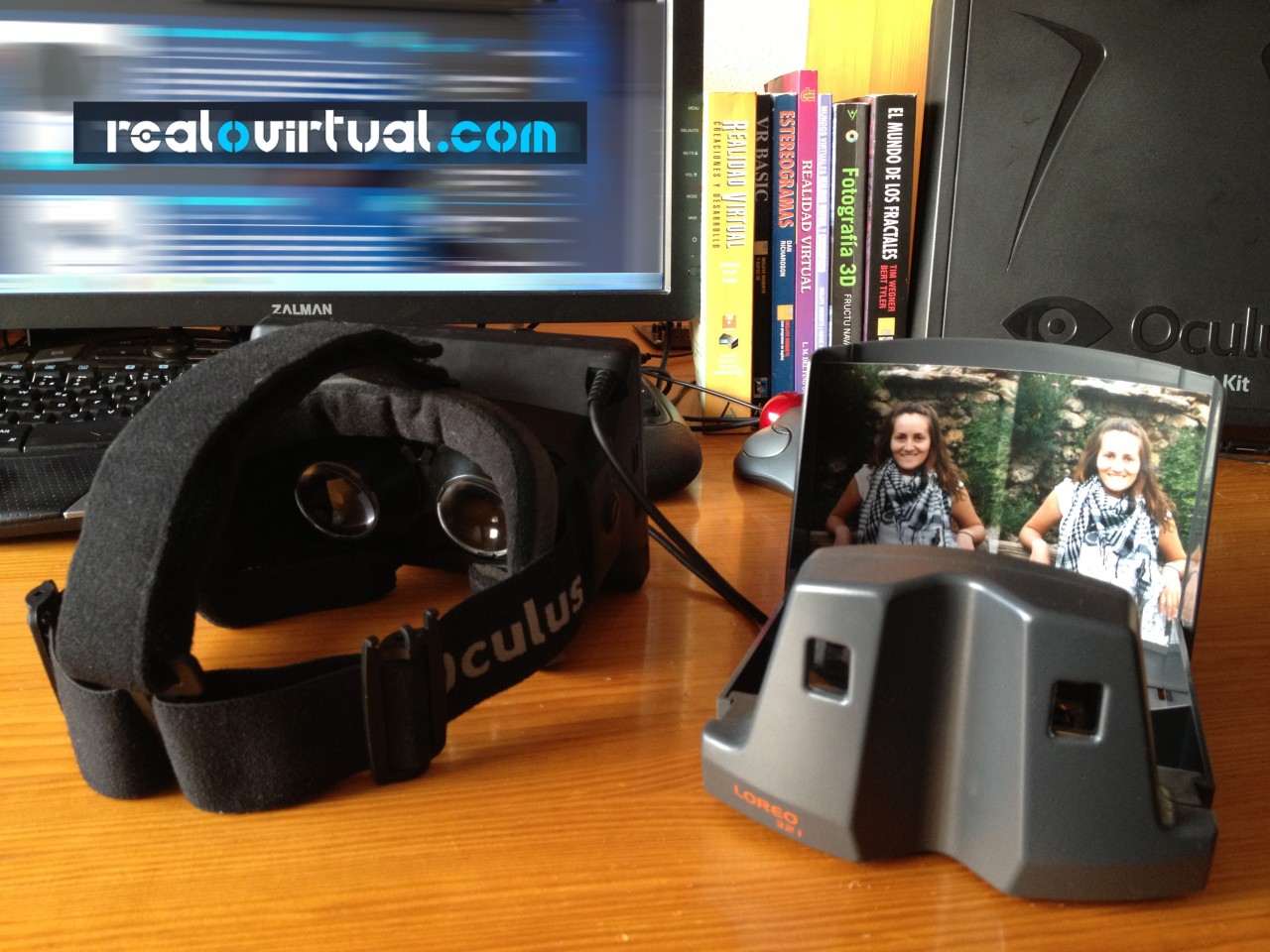Similitudes entre el Oculus Rift y un estereoscopio moderno