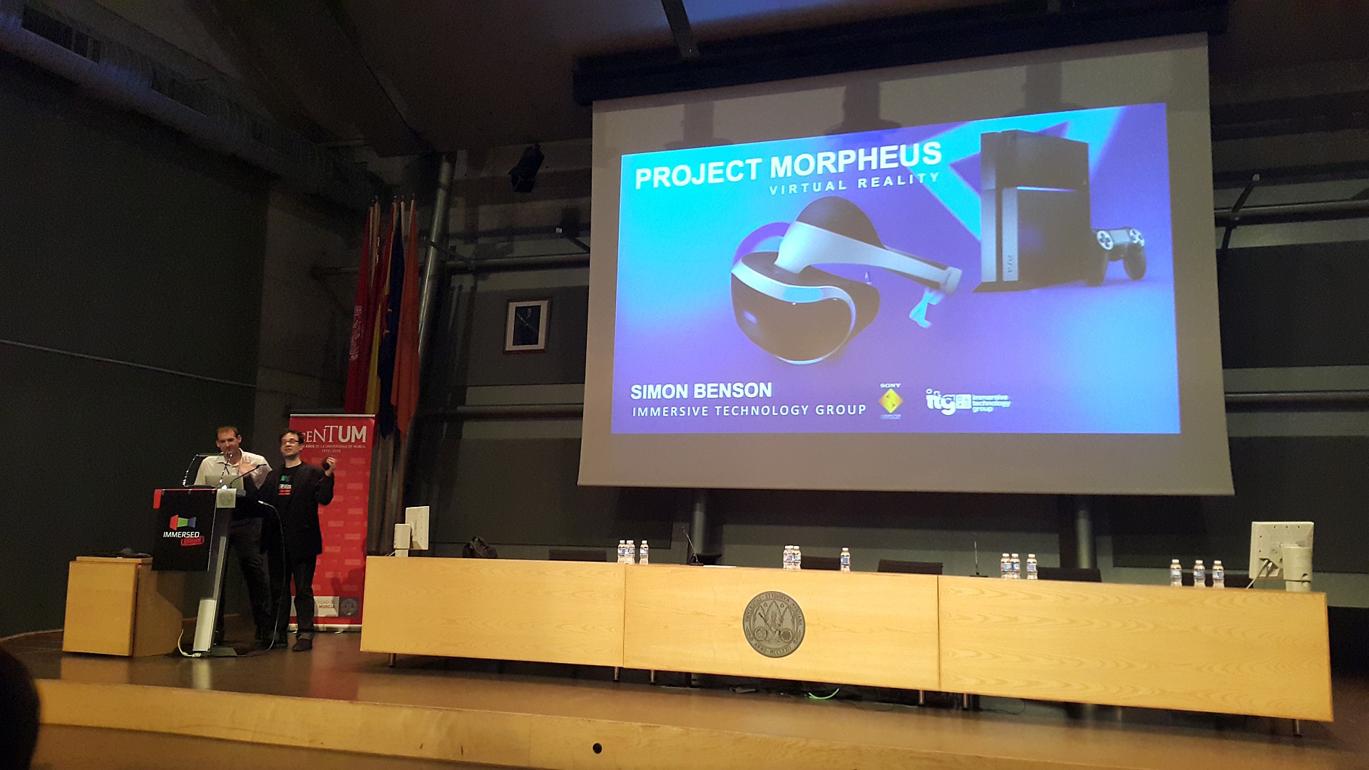 Project Morpheus en Immersed Europe
