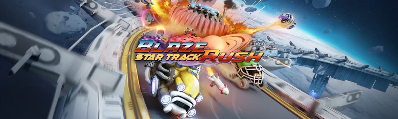 BlazeRush: Star Track, sobrevive a carreras mortales ahora en Quest