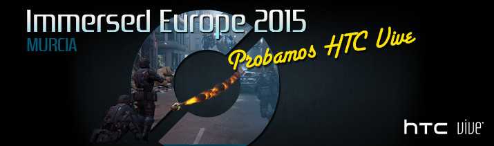 Immersed Europe 2015 - Probamos Castle VRuin y Showdown con HTC Vive