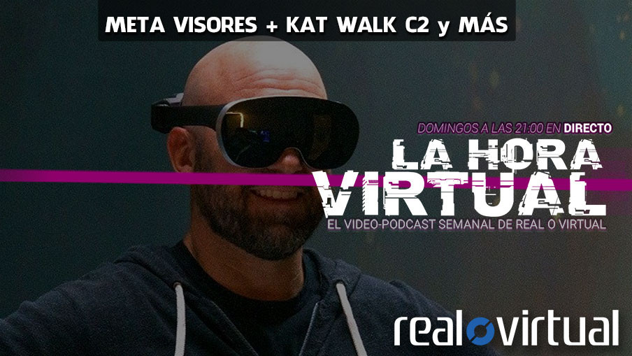 La Hora Virtual. Meta lanzaría 4 visores VR de aquí a 2024, nuevo andador de Kat VR y más