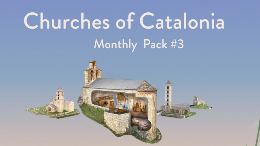 Puzzling Places dedica su pack mensual a iglesias de Cataluña