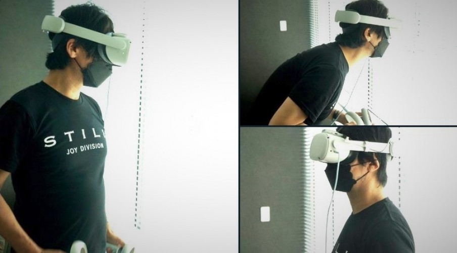 Hideo Kojima, utilizando Quest 2, se prepara para el TGS VR 2022