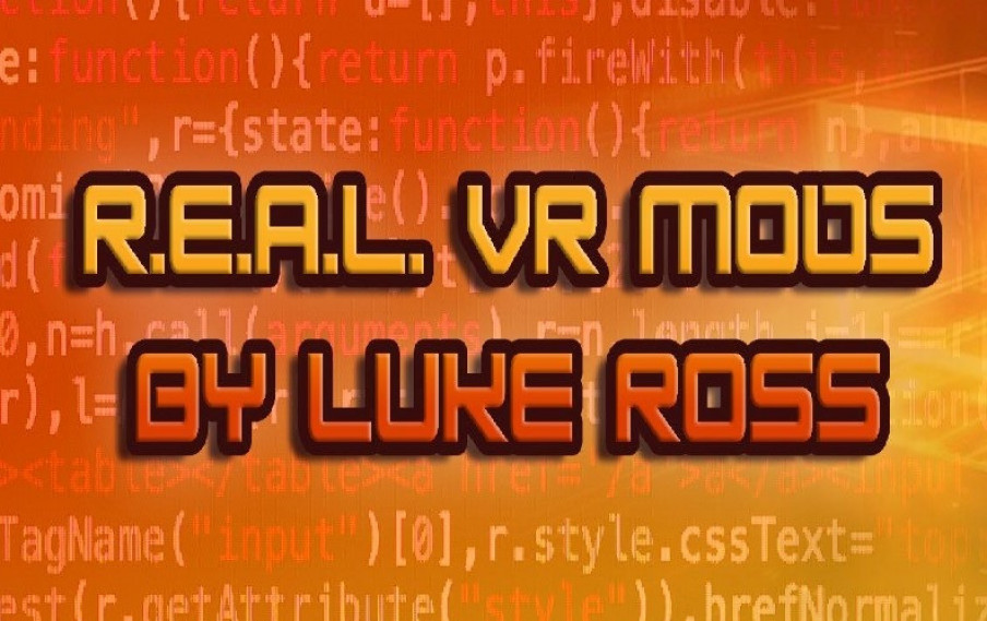 Luke Ross trabaja en AER 2.0 para suprimir aberraciones visuales en sus mods VR