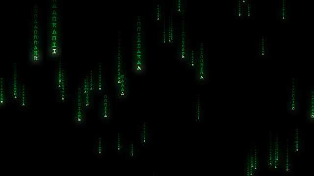 Digital Rain - Matrix Code Demo