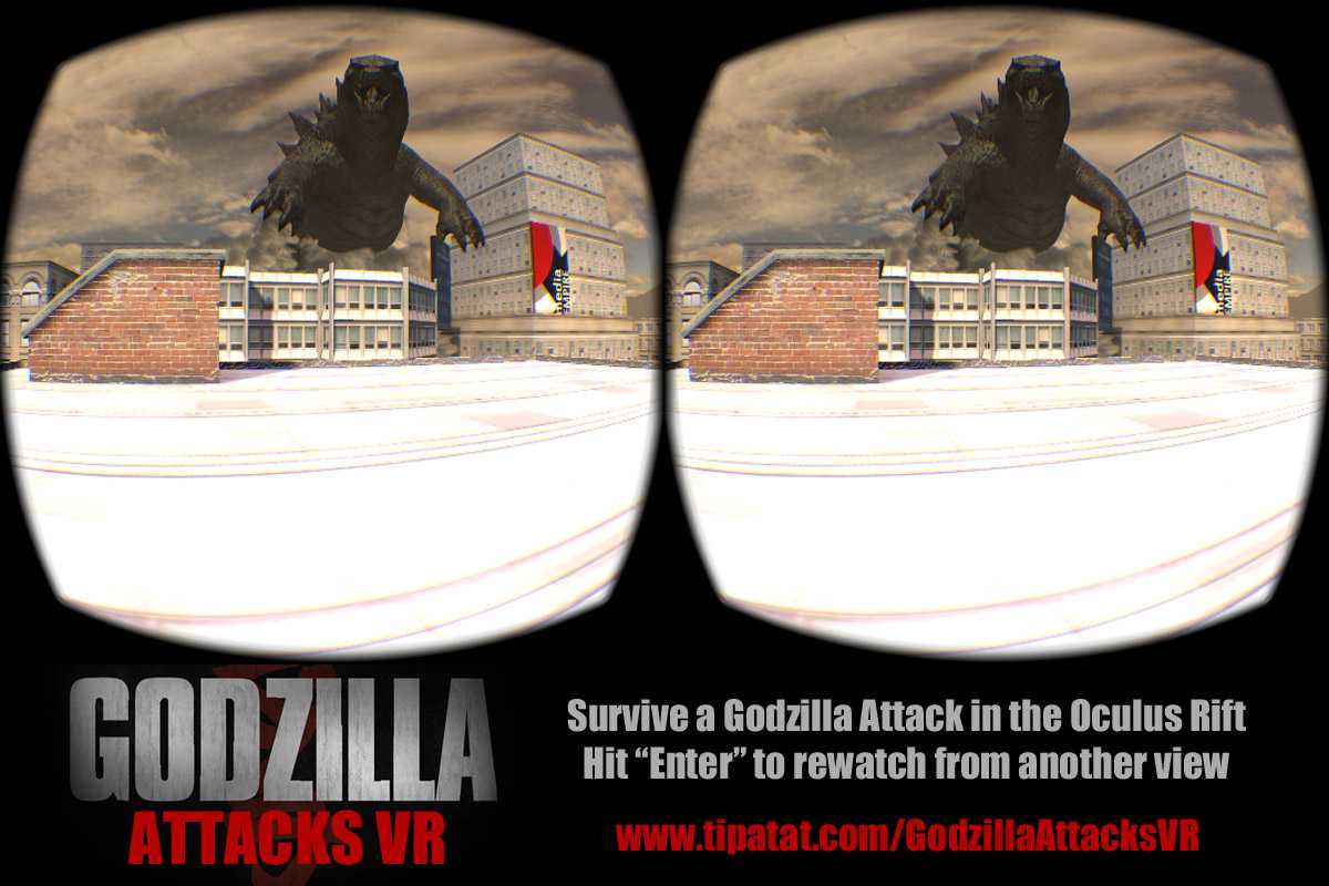 Godzilla Attacks VR