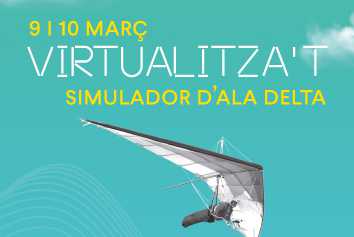 Simulador virtual de ala-delta en Arenas de Barcelona