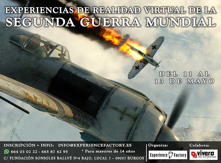 Experiencias de RV de la Segunda Guerra Mundial en Burgos