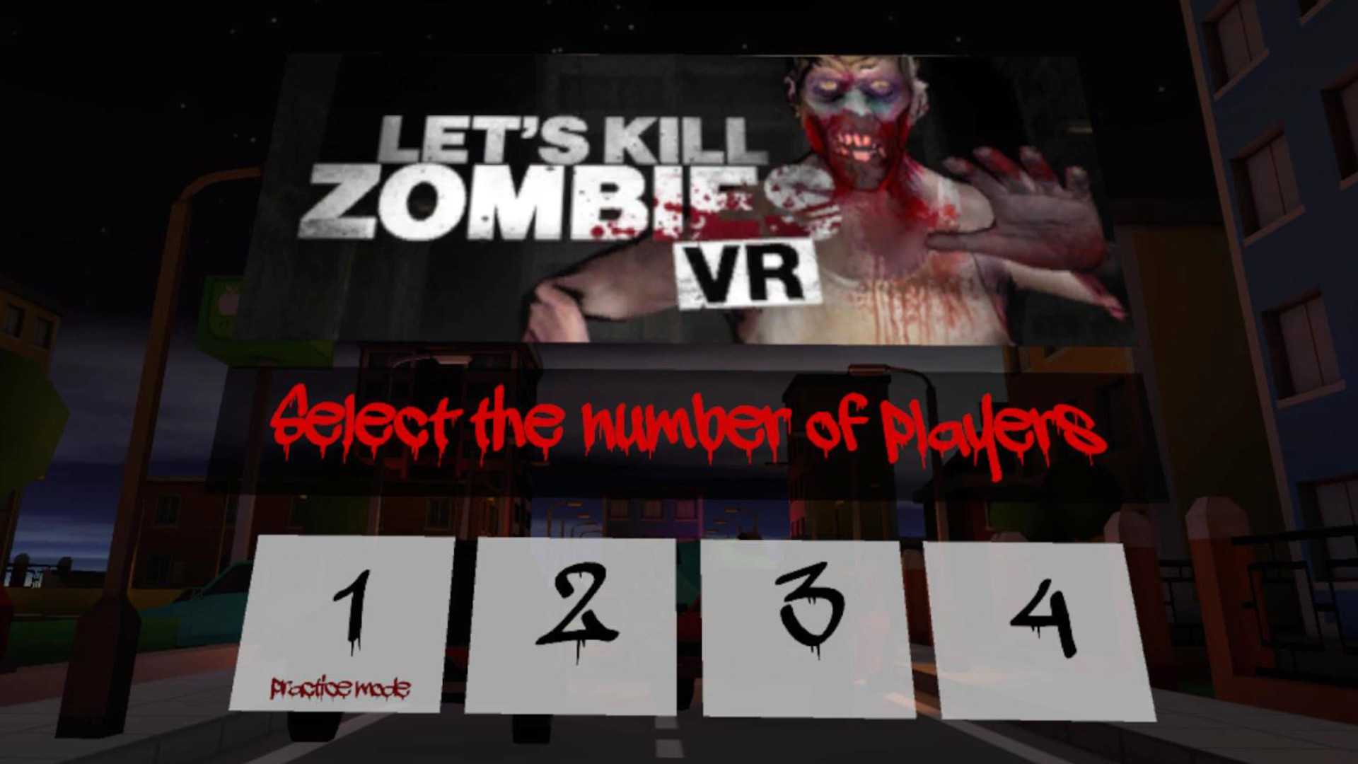 Let's Kill Zombies VR