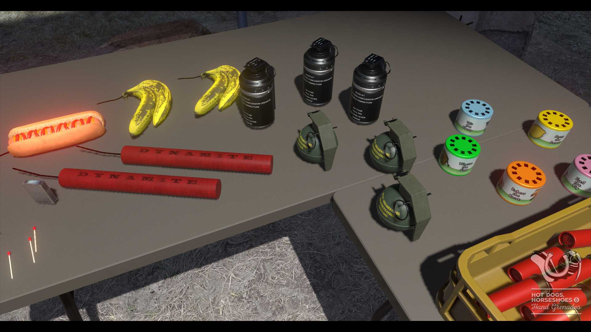 Hot dogs horseshoes and discount hand grenades oculus