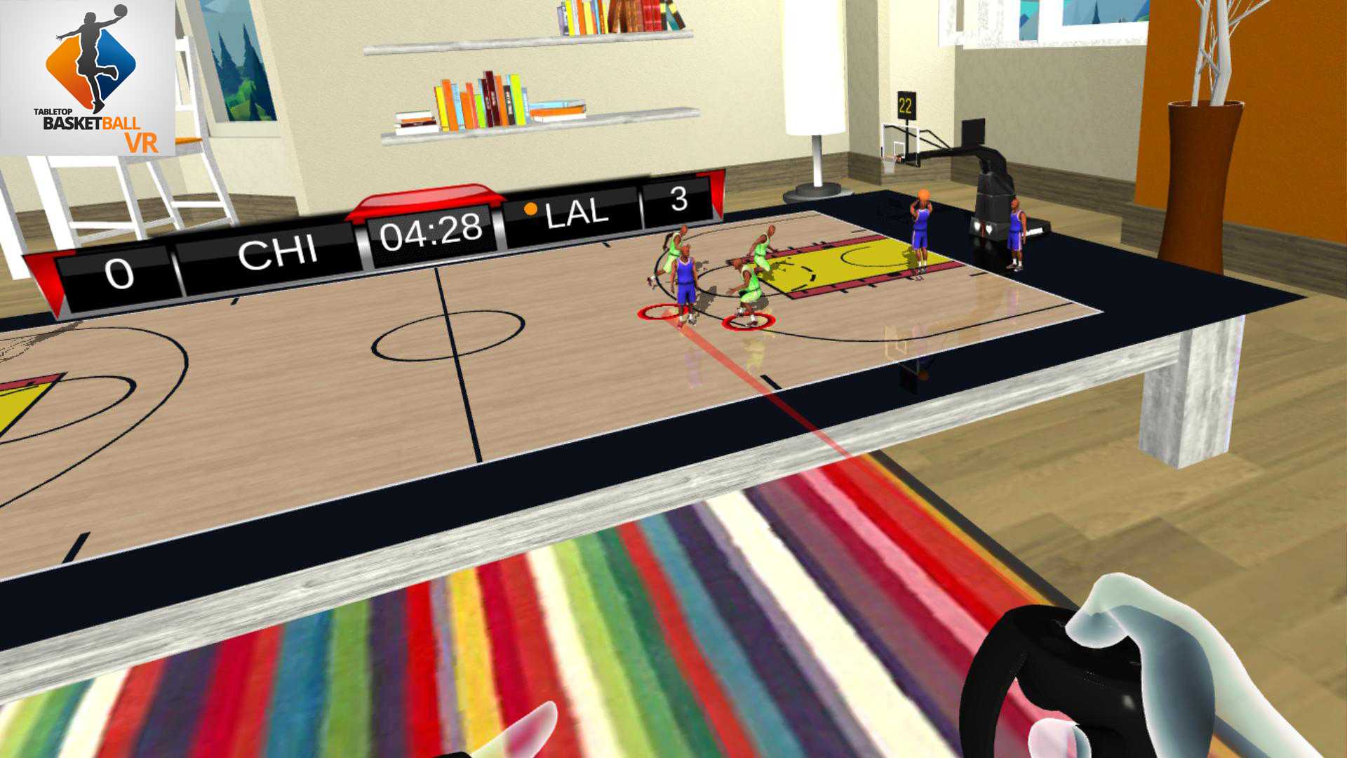 Tabletop Basketball VR