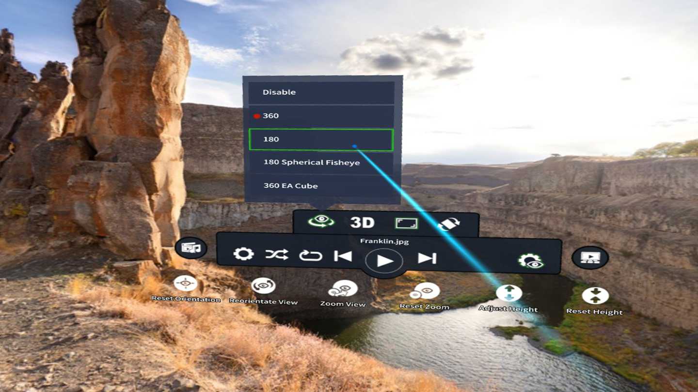 Pigasus VR Media Player