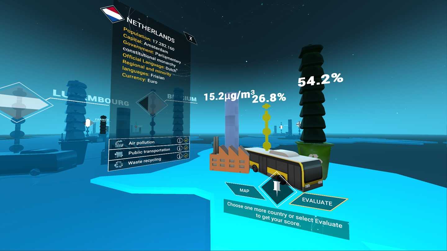 ViROS - Virtual Reality for Official Statistics