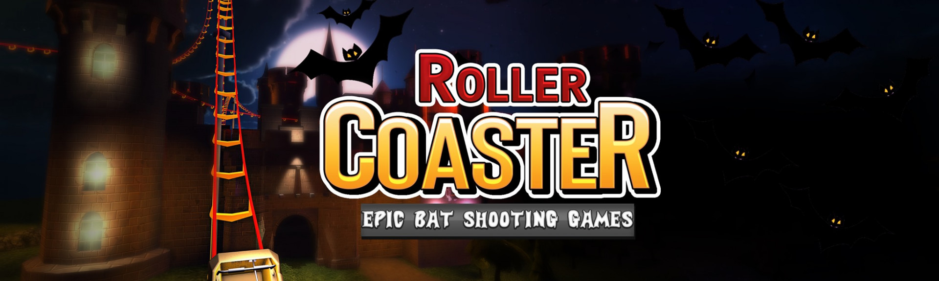 Roller Coaster - Epic Bat Shooting Game
