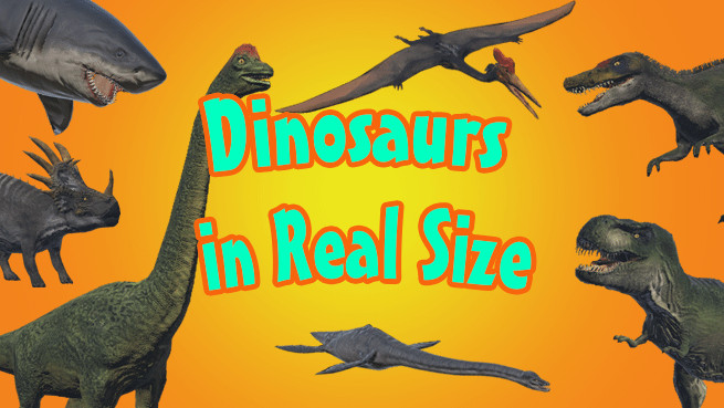 Dinosaurs in Real Size