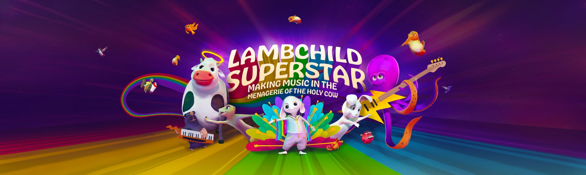 LAMBCHILD SUPERSTAR: Making Music in the Menagerie of the Holy Cow