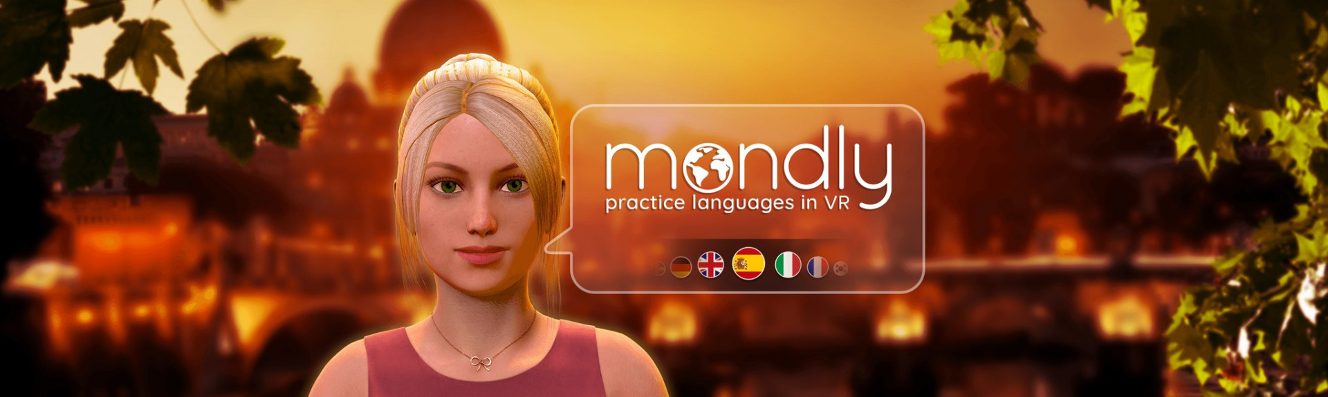 cine Accidental élite Mondly: Practice Languages in VR (Quest)