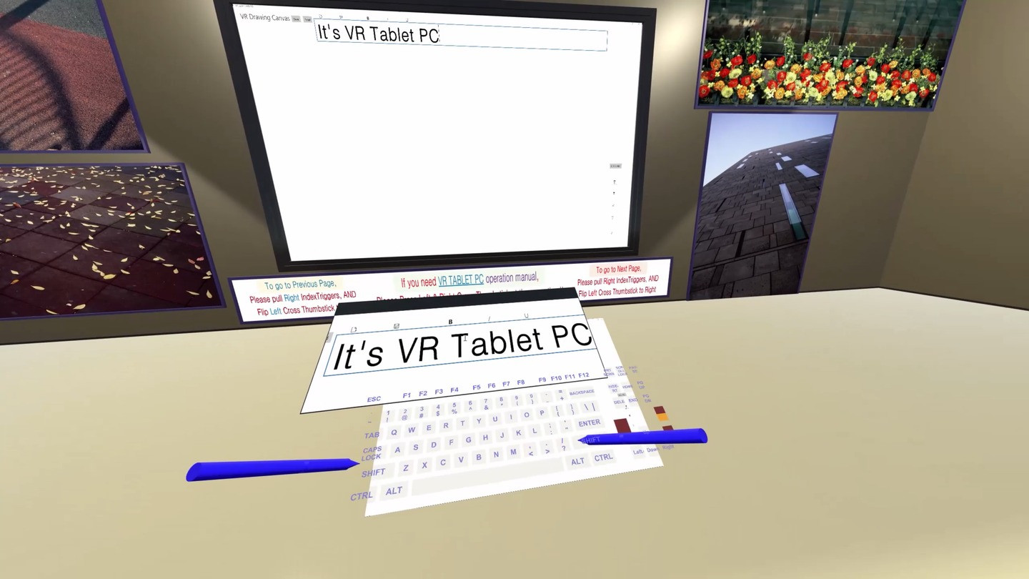 VR Tablet PC