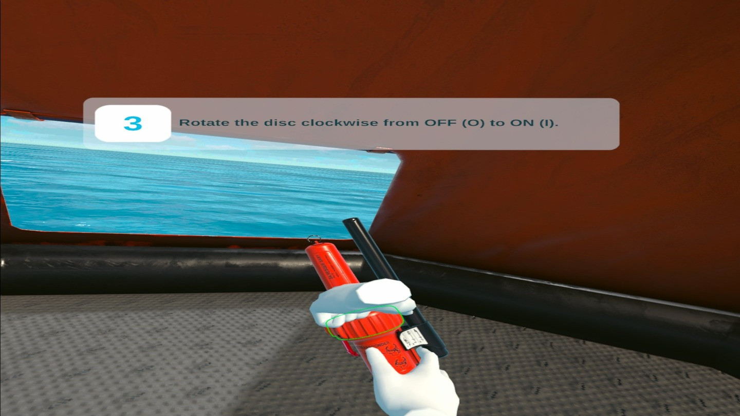 VR-ME: Abandoning Ship