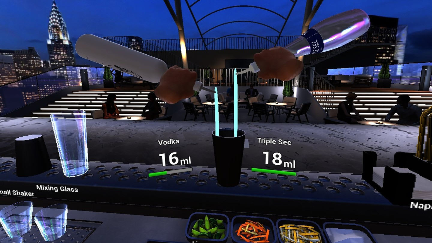 Bartender VR Simulator