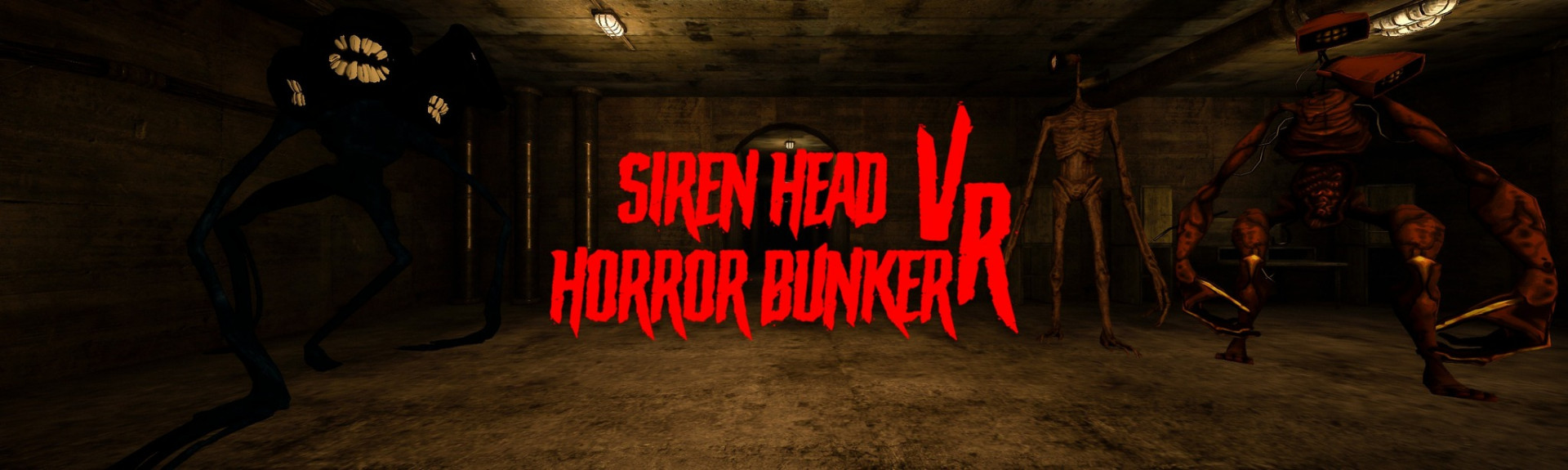 Siren Head Horror Bunker VR