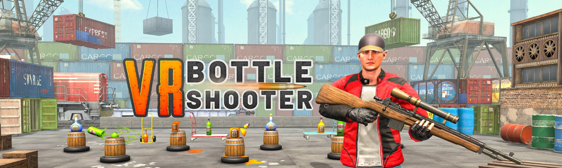VR Bottle Shooter