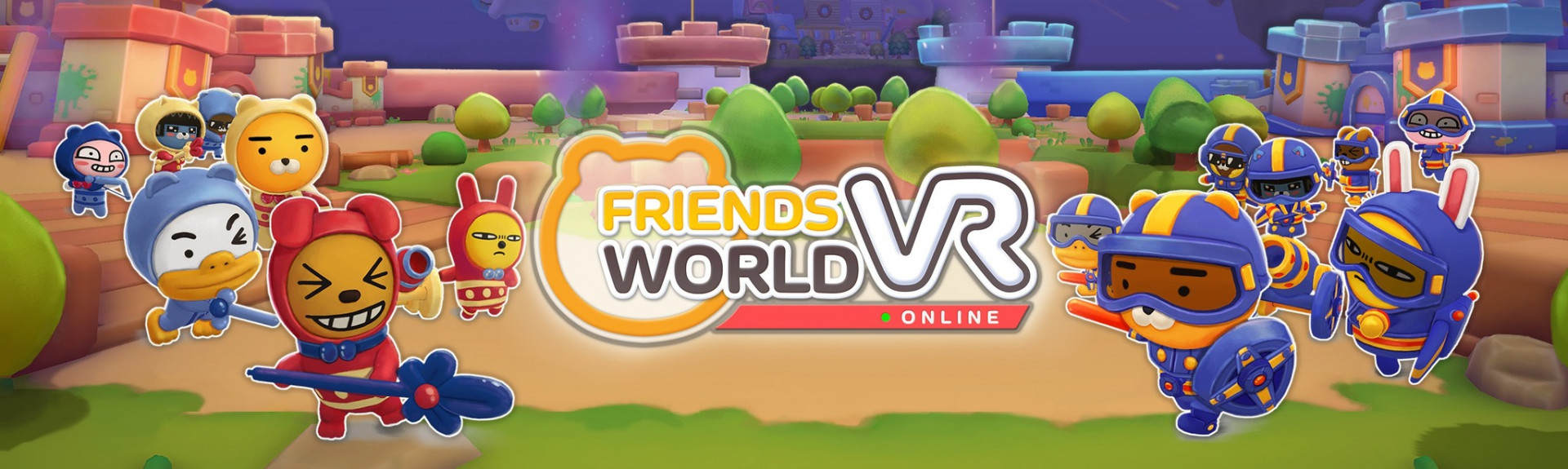 Mundo VR de Friends En línea - Beta