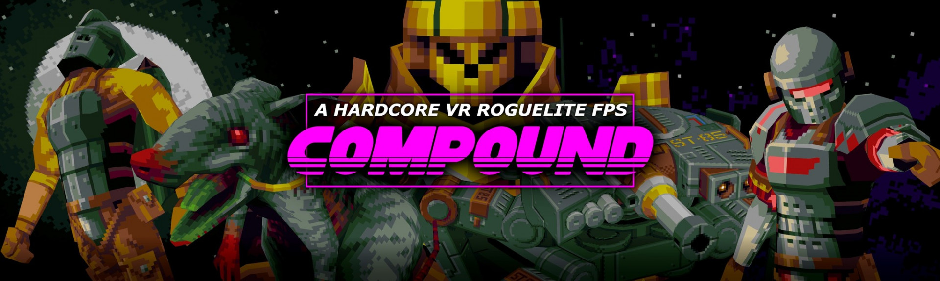 El shooter roguelike retro Compound llegará en diciembre a Quest