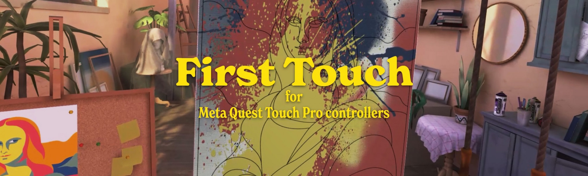 First Touch for Meta Quest Touch Pro controllers