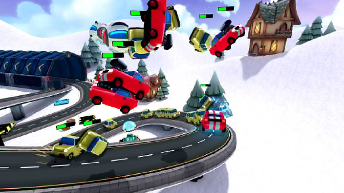 Evil Robot Traffic Jam HD: Free Game Demo
