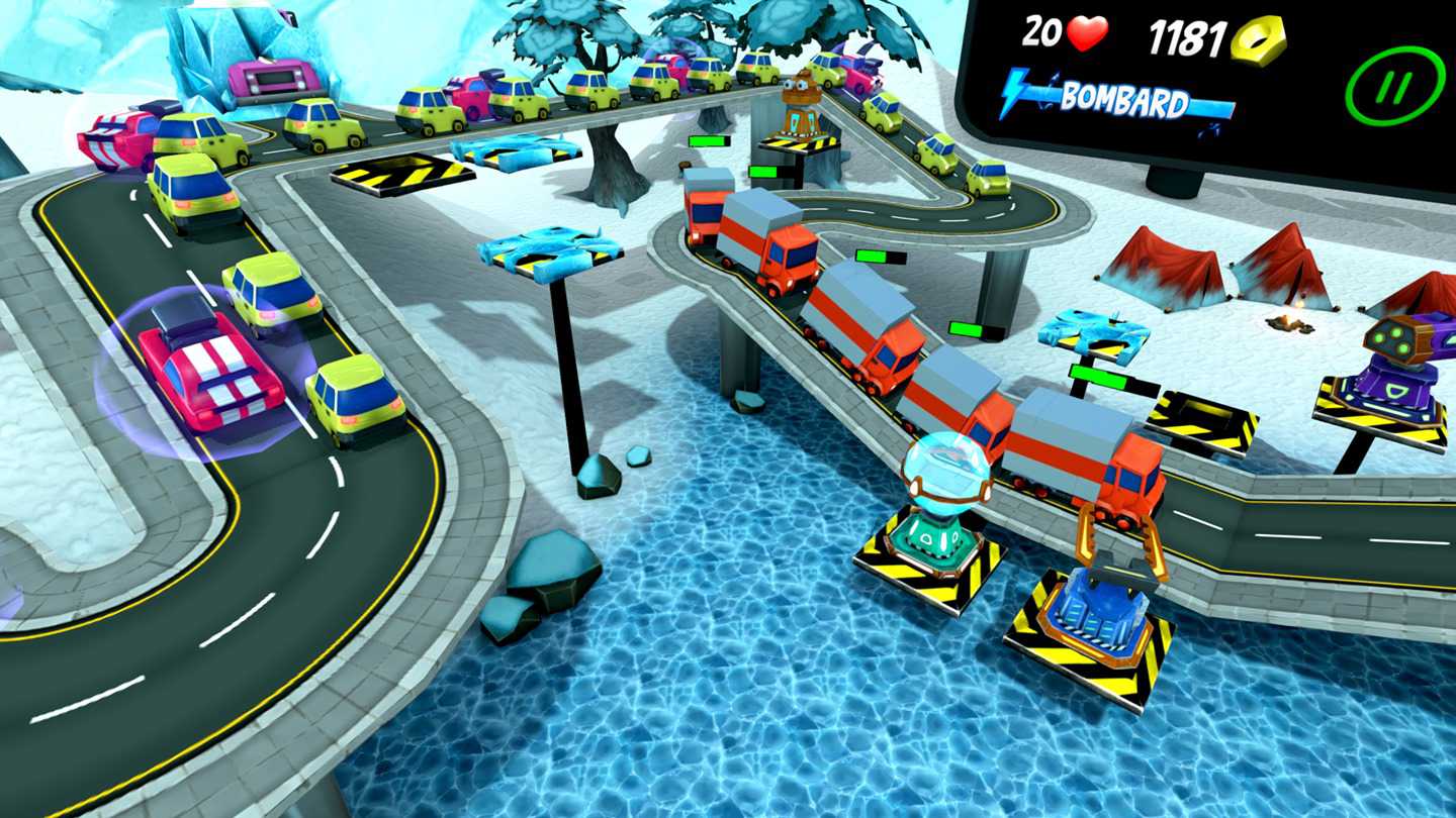Evil Robot Traffic Jam HD: Free Game Demo