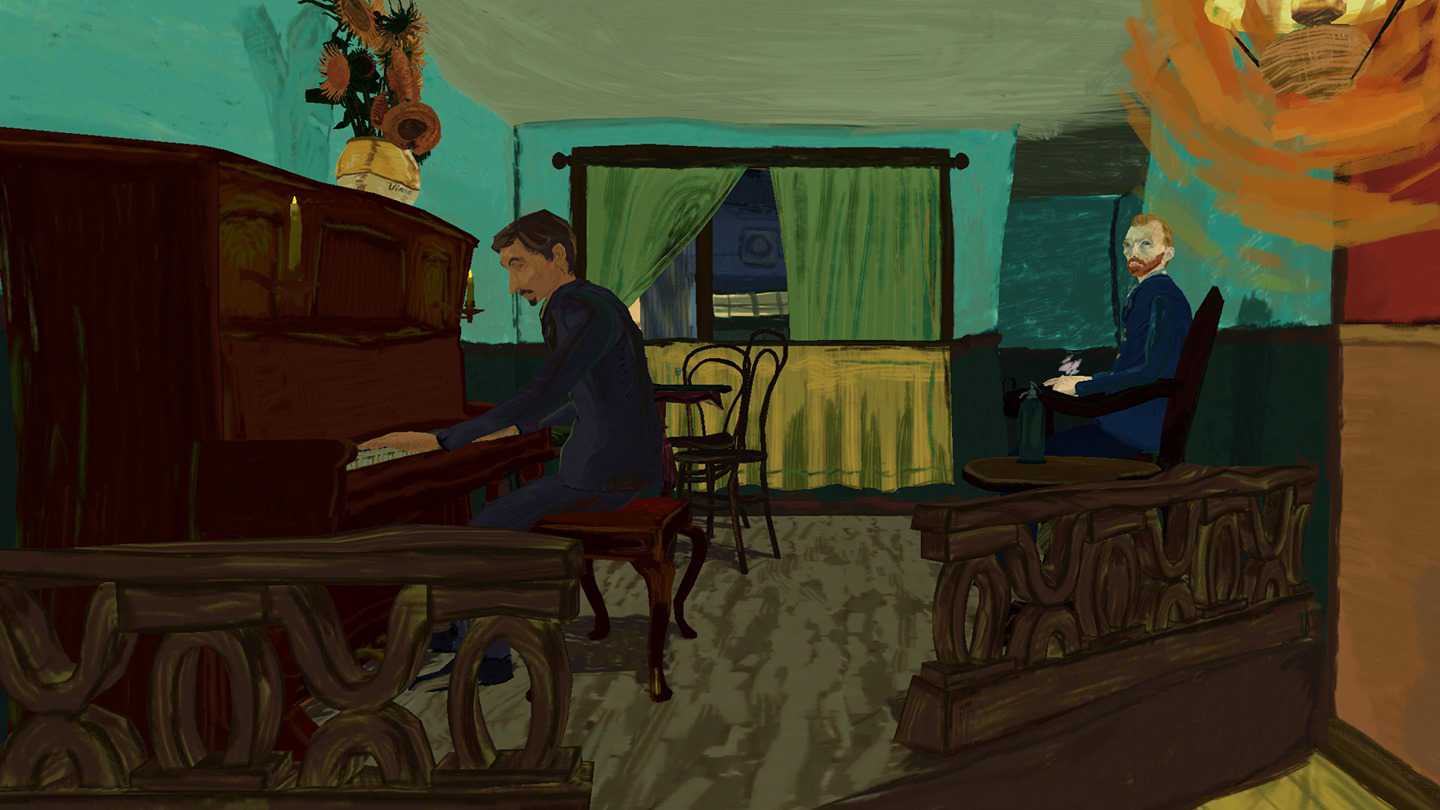 The Night Cafe: A VR Tribute to Van Gogh