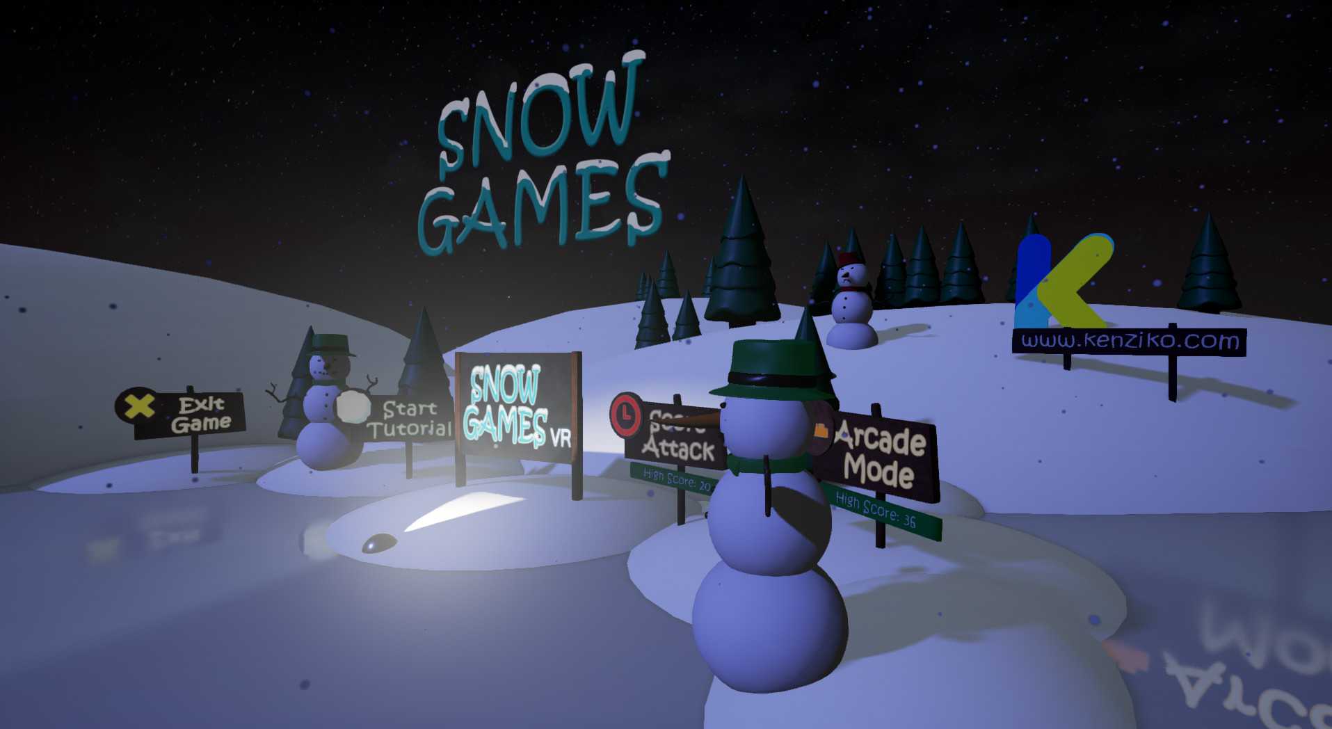 Snow Games VR