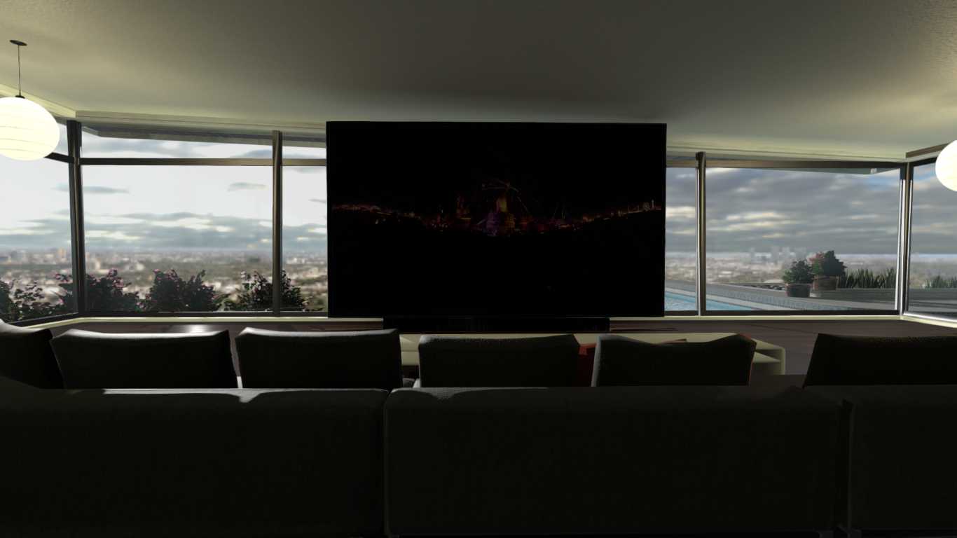 Hollywood Hills Mansion (With Home Theater)