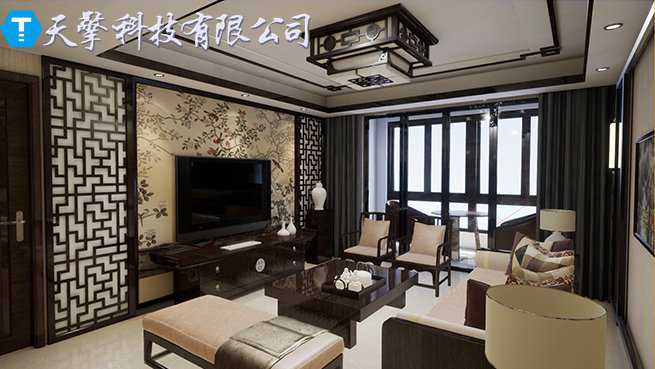 Chinese style living room