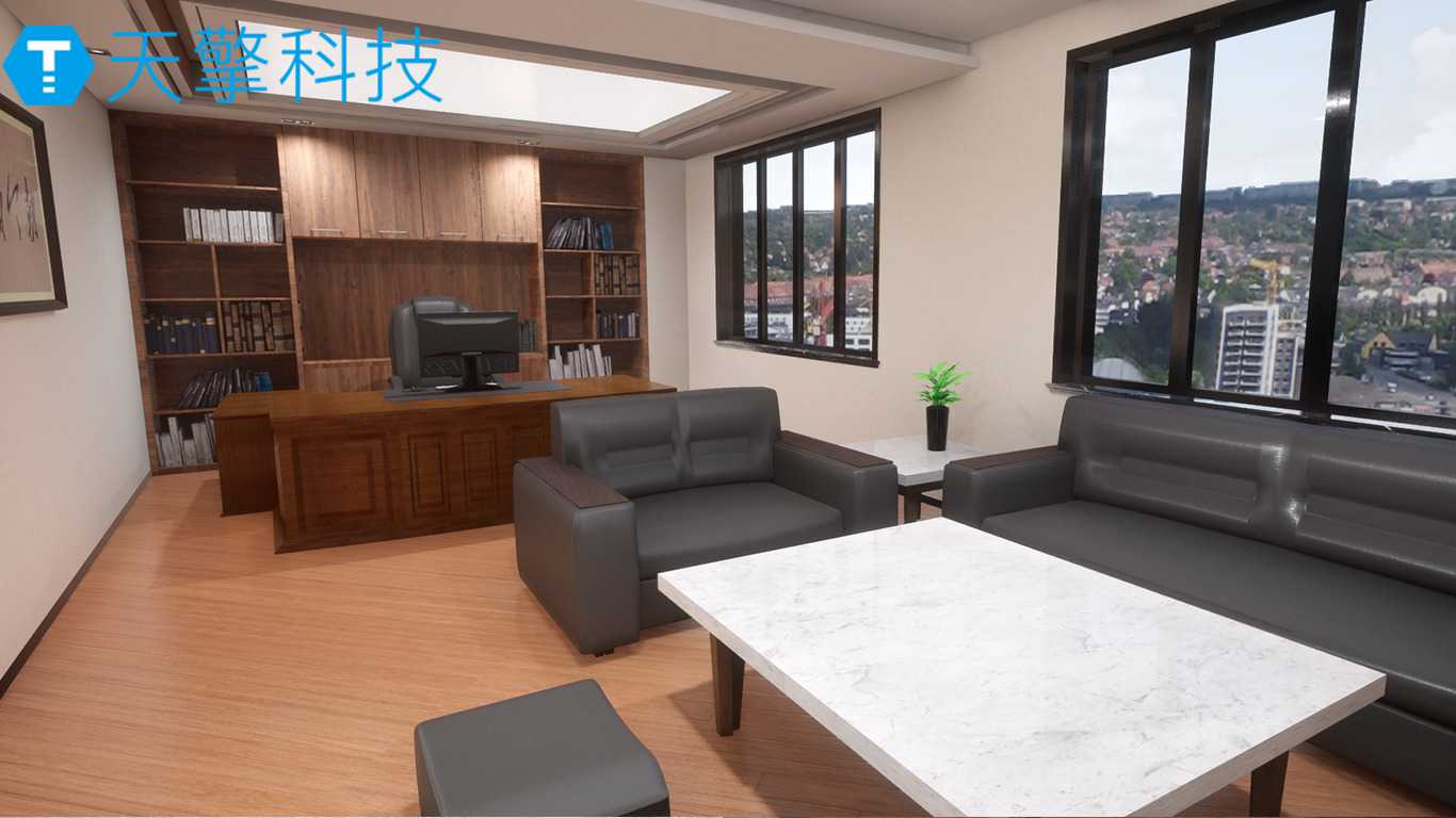 Business office showroom