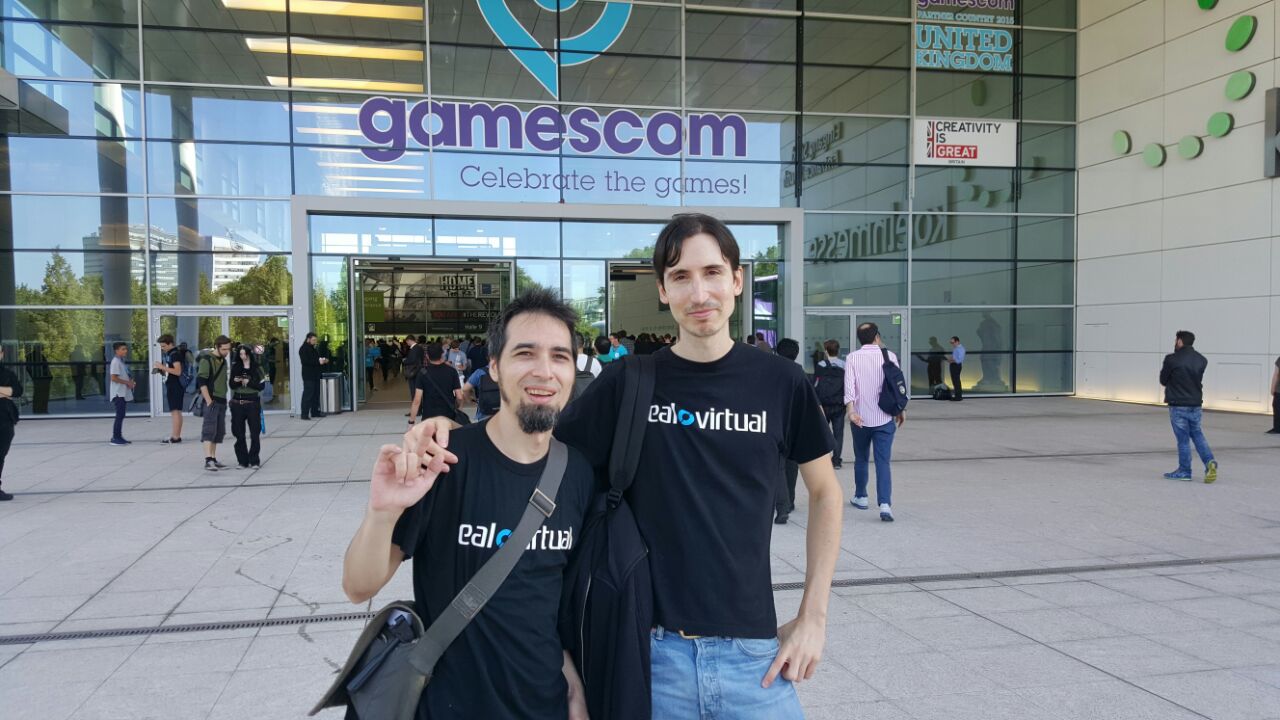 Harold y Sey recién llegados a la Gamescom 2015