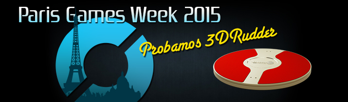 Avance en video de 3DRudder durante la Paris Games Week 2015