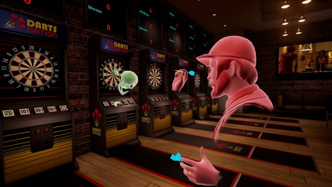 Dardos en Sports Bar VR