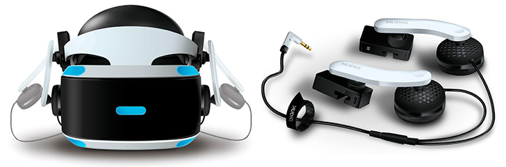 1 par de auriculares intraurales para PSVR VR auriculares accesorios 