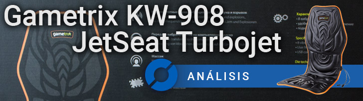 Gametrix KW-908 JetSeat Turbojet: ANÁLISIS