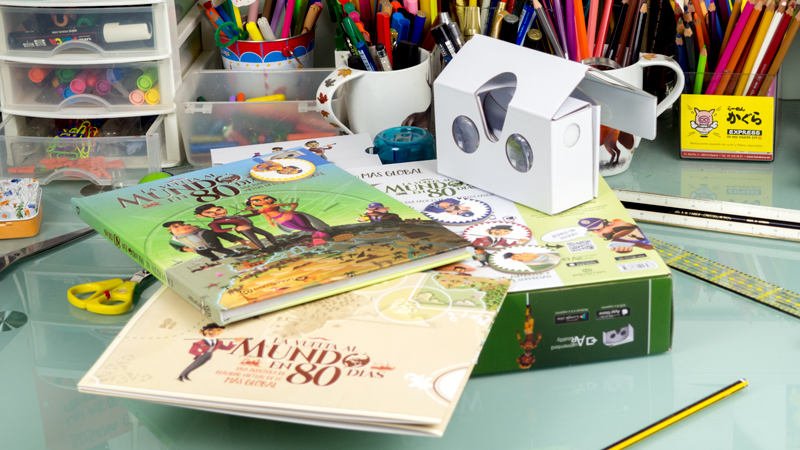 Análisis: "Vuelta al mundo en 80 días" libro infantil