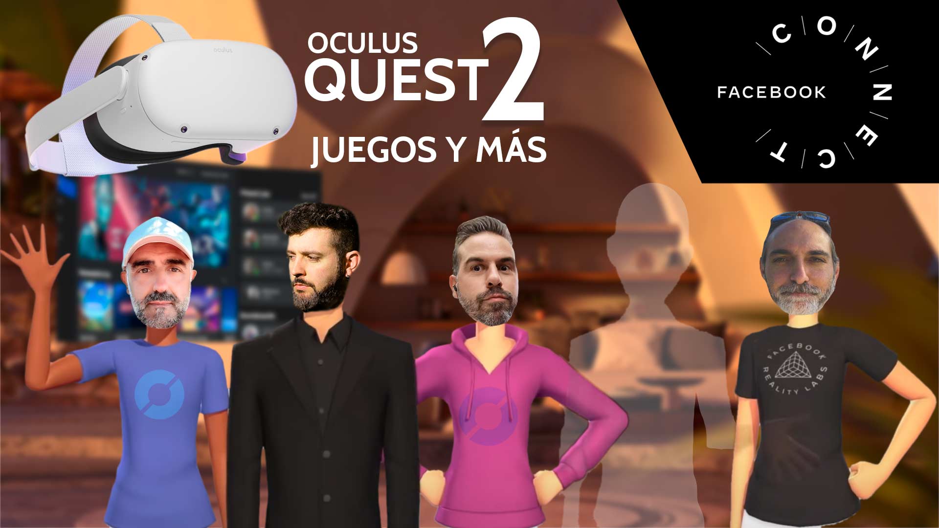 Directo debate sobre Quest 2 y Facebook Connect. Domingo 20:00