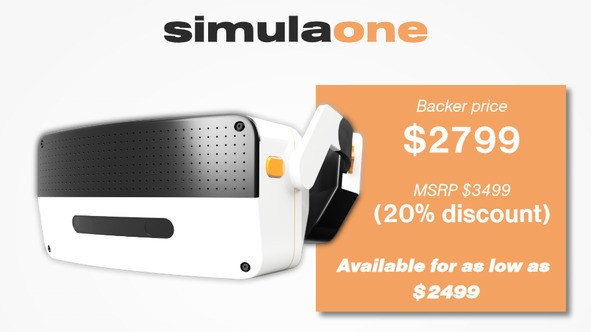 Especificaciones y precio de Simula One, el visor basado en Linux
