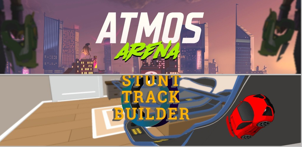 Juegos gratis que merecen la pena de App Lab: Atmos Arena y Stunt Track Builder