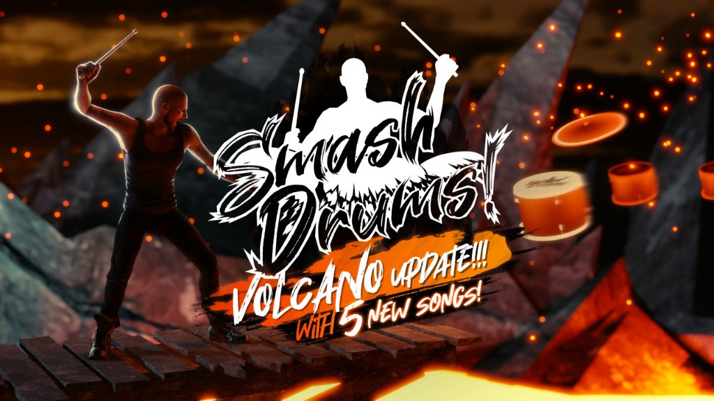 Smash Drums estalla con su actualización Volcano