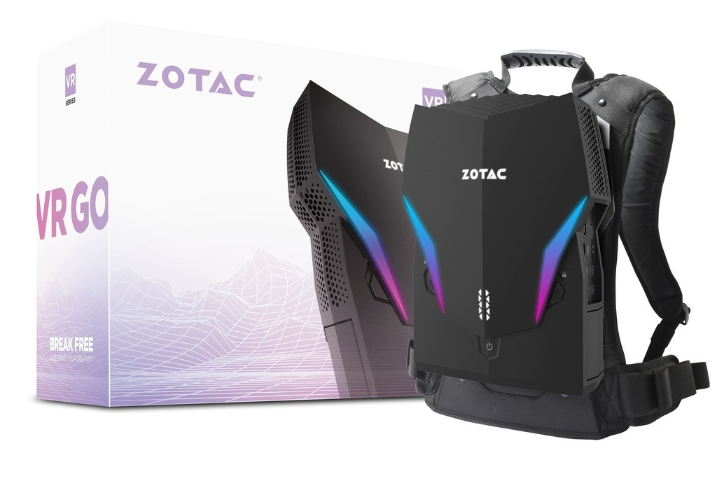 Zotac presenta su PC mochila VR GO 4.0