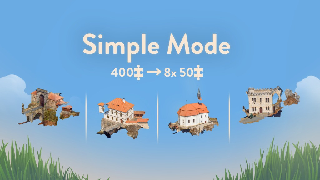 Puzzling Places añade Modo Simple y lanza el Pack Mensual nº 8